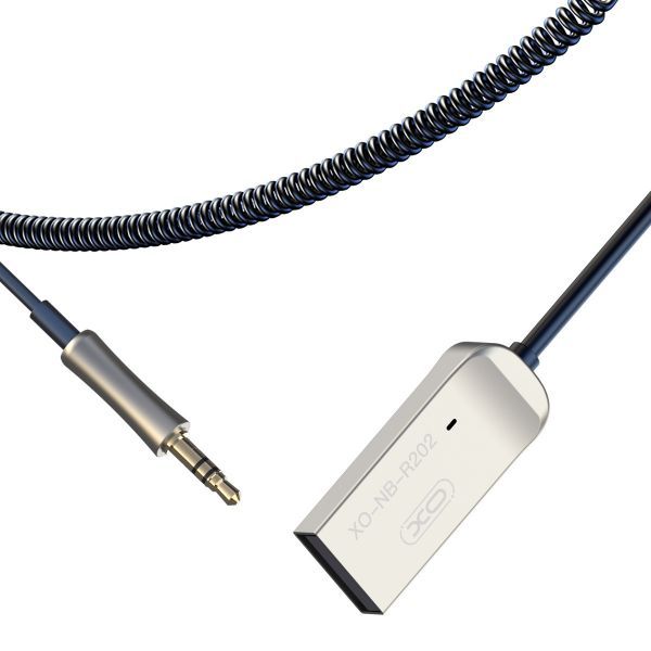 XO NBR202 Καλώδιο για Bluetooth (Bluetooth Αντάπτορας Καλώδιο,Δεν Φορτίζει) Ο XO NB-R202 είναι ένας δέκτης bluetooth 5.0 με βύσμα υποδοχής 3,5 mm. Απλώς συνδέστε το στο αυτοκίνητο στην υποδοχή AUX και απολαύστε την ασύρματη μετάδοση μουσικής από το smartphone σας στα ηχεία.